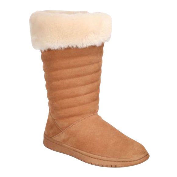 STYLE CO NOVAA QUILTED COLD-WEATHER BOOT CHESTNUT 7M - Picture 1 of 1